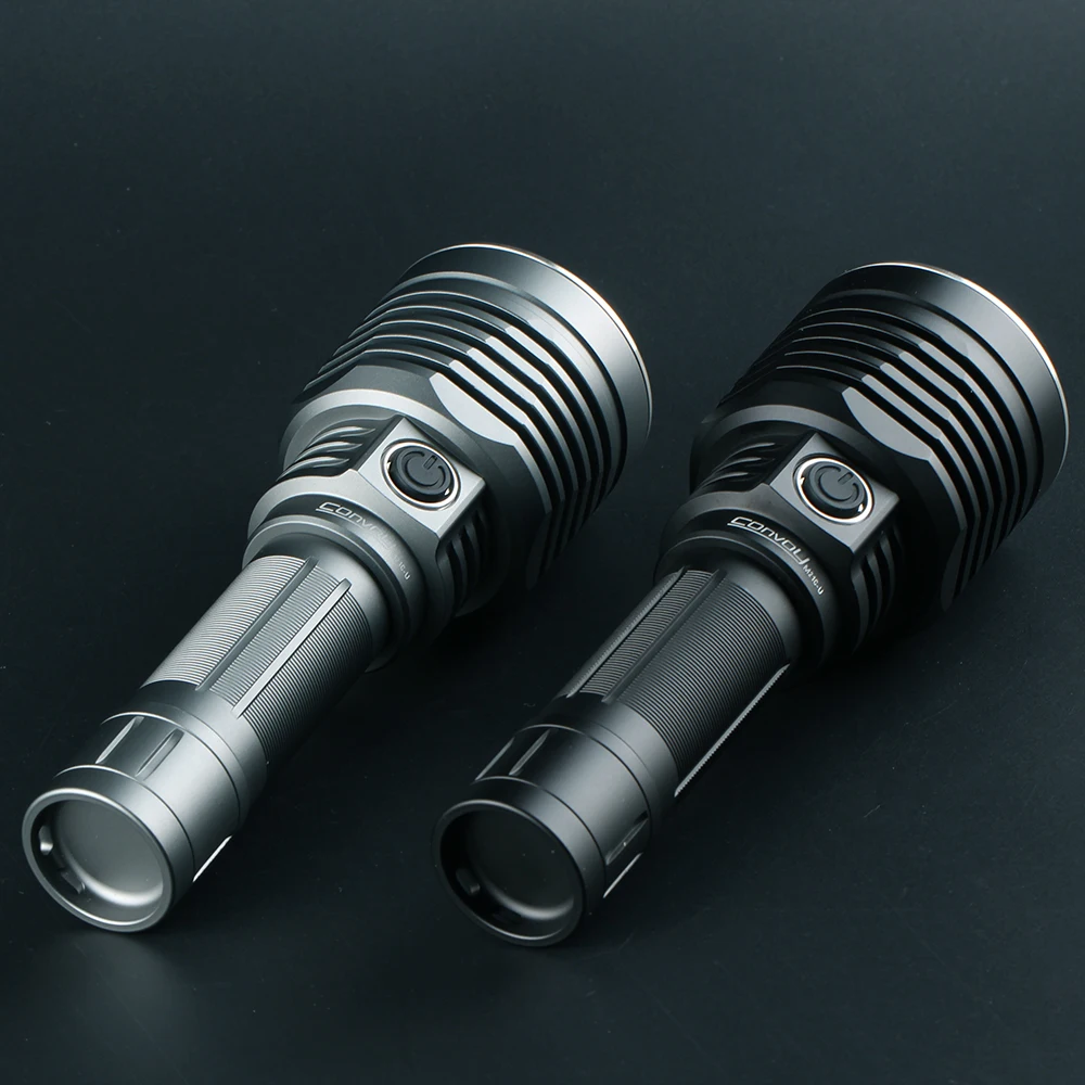 Barato Linterna De Alta Potencia Con M21C-U XHP70.2, Linterna Led De 4300LM, Linterna Flash, 21700, Para Camping Y Pesca