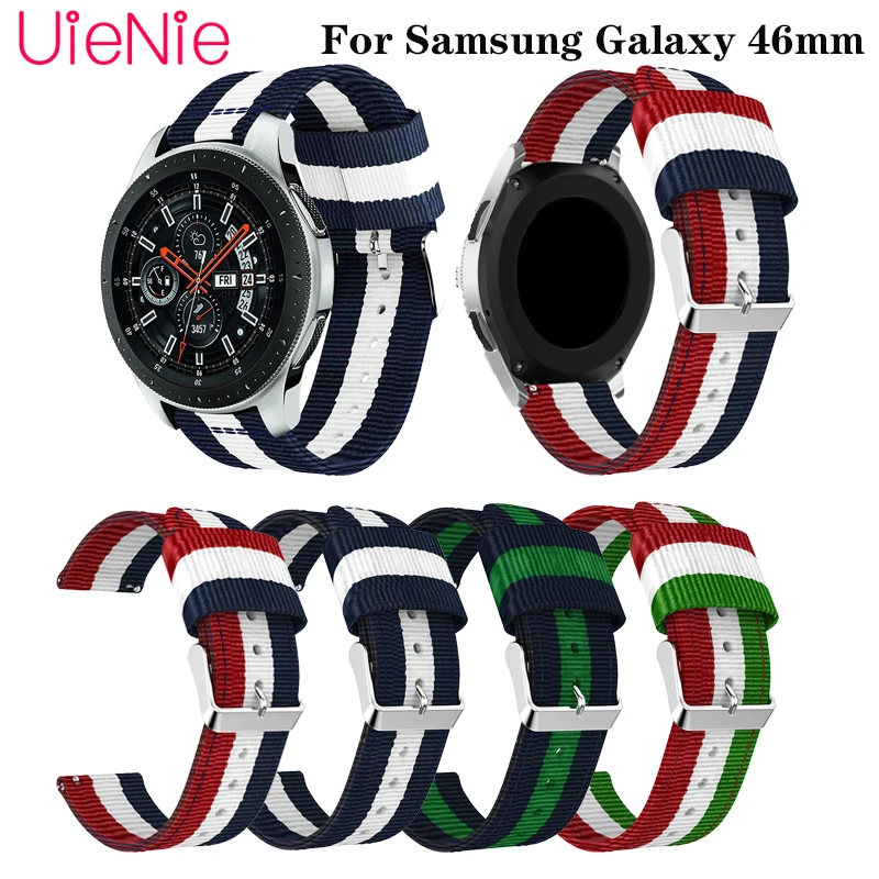 

Nylon Strap For Samsung Gear S3 Smart Sports Watch Replacement strap Wristband Accessories For Samsung Galax 4 Classic 46mm 42mm