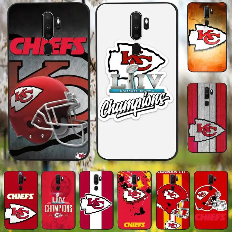 LJHYDFCNB Канзас Сити черный мягкий чехол для телефона Oppo Reno2 Z 2Z Realme5 6 Pro R9S 11 плюс 15 17 |