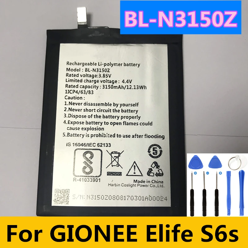 Оригинальный аккумулятор BL-N3150Z для GIONEE Elife S6s 3150 мАч | Мобильные телефоны и