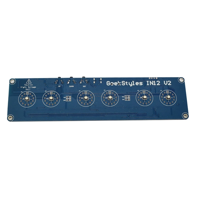 DIY In14 Nixie трубчатые часы цифровой светодиодный Подарочный комплект печатных плат