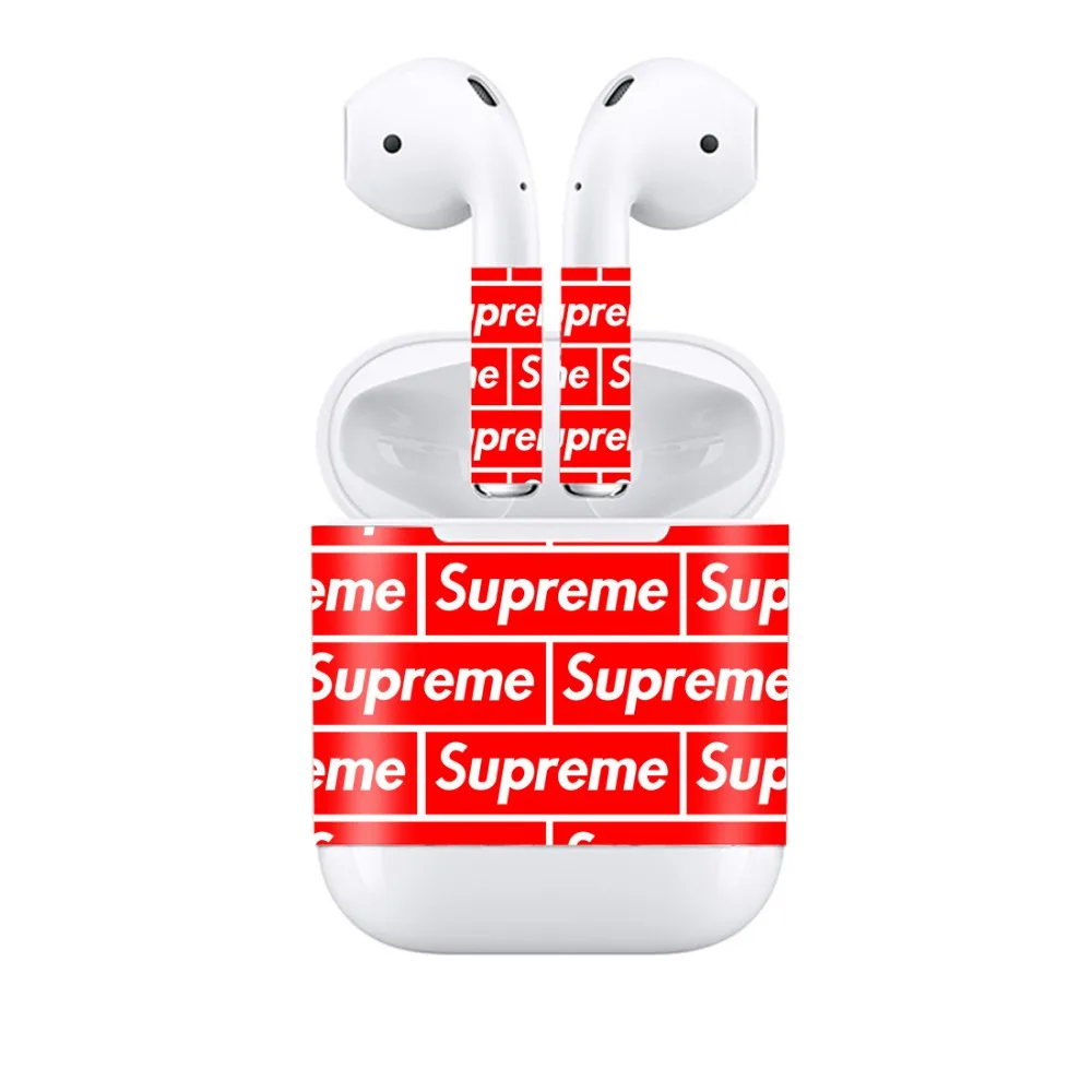 Новая модная наклейка для Apple Airpods наклейка на кожу виниловая наклейка
