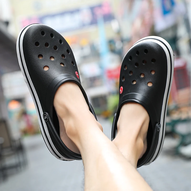 Оригинальные Классические Сабо садовые Вьетнамки водонепроницаемая обувь