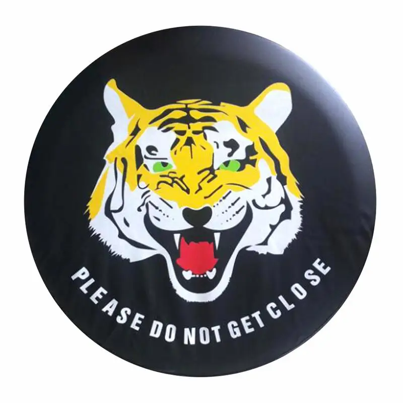 Черная защитная накладка на колесо запасного колеса из ПВХ для Jeep Hummer Nissan Suzuki