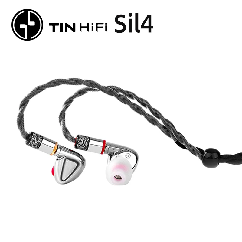 Модернизированный кабель для наушников TINHIFI Sil4 один кристаллический серебристый