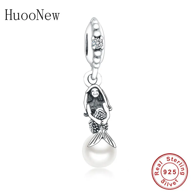 Женские светящиеся браслеты-подвески Ариэль оригинальные браслеты-шармы для