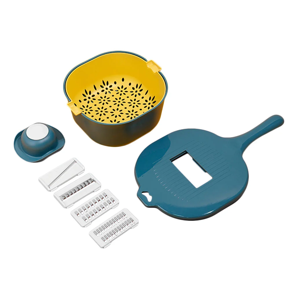 

1Pc Multi-functional Vegetable Chopper Food Dicer Veggie Cutter (Dark Blue)