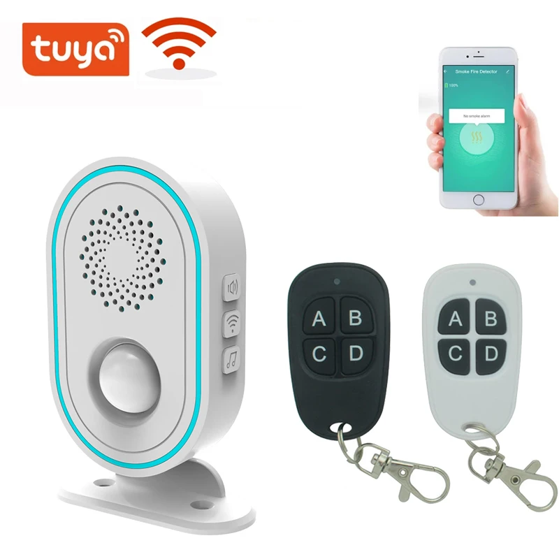 

WIFI Tuya Home Security Alarm PIR MP Alert Infrared Sensor Anti-theft Motion Detector Alarm Monitor Wireless 433mhz Alarm system