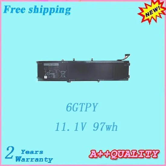 Hot sale 6GTPY laptop battery For Dell Precision 5510 XPS 15 9550 9560 Batteries free shipping | Компьютеры и офис