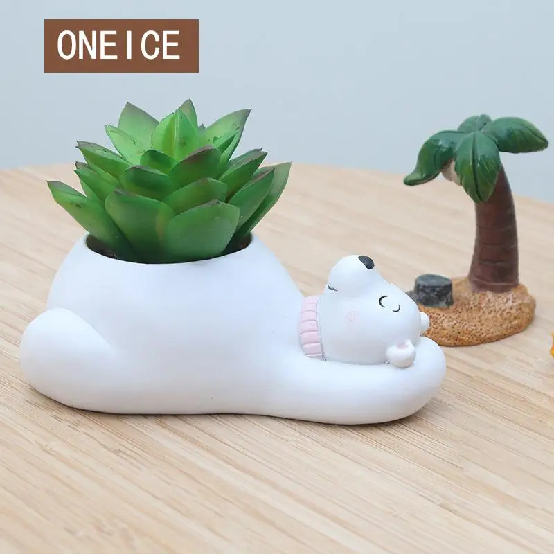 Цветы для дома и сада Украшение горшок мультфильм плетеная корзина цветов