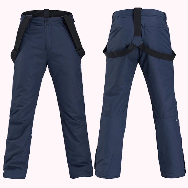 Лыжные брюки женские зимние спортивные утепленные мужские ветрозащитные