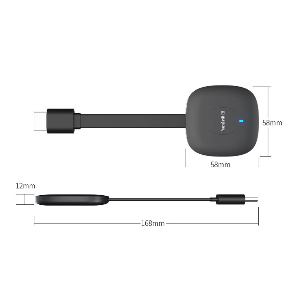 4K TV Stick 2 4G/5G Адаптер беспроводного дисплея одинаковое устройство экрана для YouTube