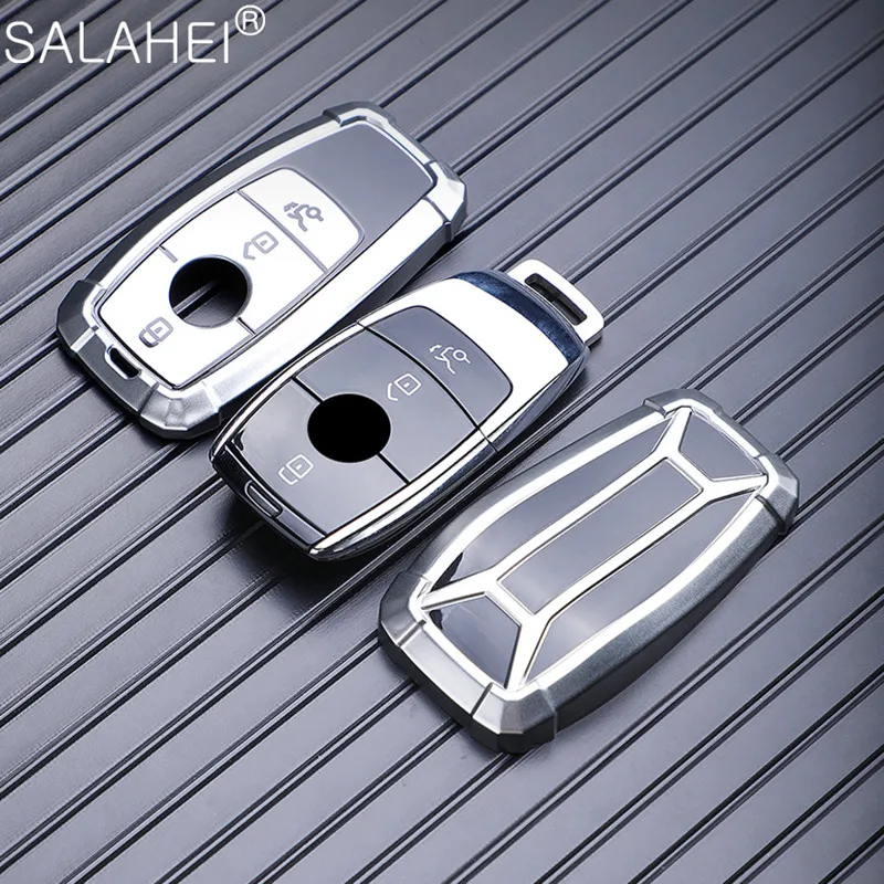 

TPU Car Key Cover Case For Mercedes Benz 2017 E Class W213 2018 S class Car Styling Protection Keychain Key Shell Accessories