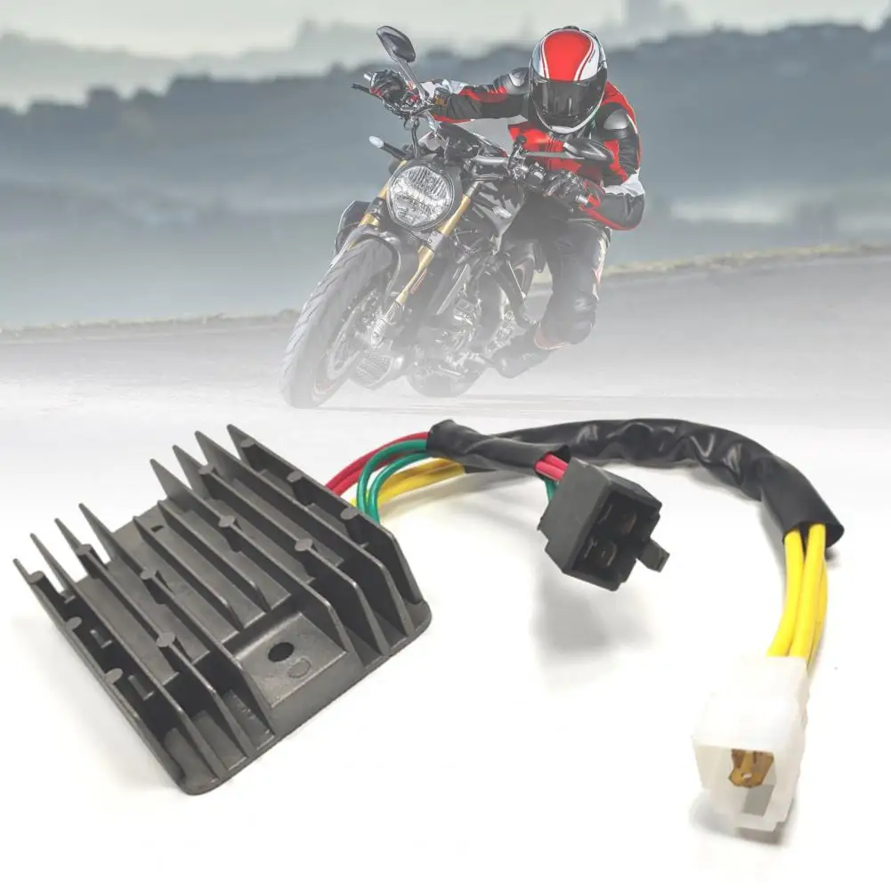 

R2004.7 Voltage Rectifier Safety Heat Resistance Grey Stable Motorcycle Voltage Stabilizer for Ducati 1098 848 1198