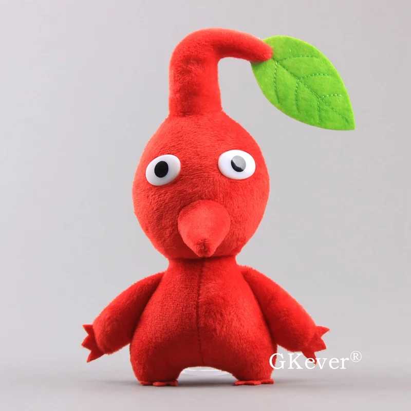 Red 23cm Pikmin капитан Олимар булборб Chappy желтый/синий/красный цветок 5 стилей детский подарок 14-25 см мягкие куклы милые - Цвет: Red 23cm