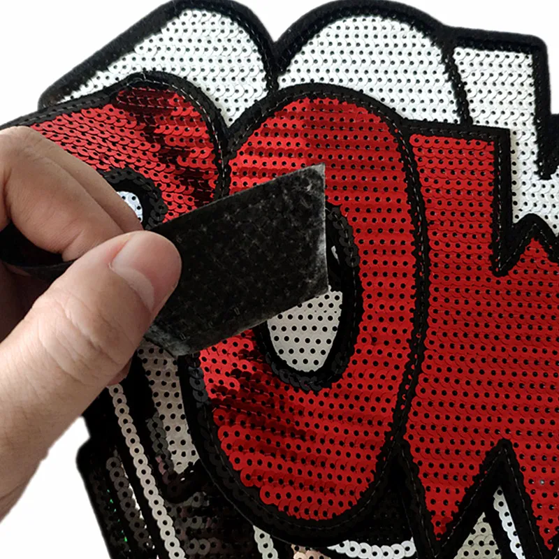 Большие Лоскутные буквы! Блестки Рождественский подарок дело с ним железные на