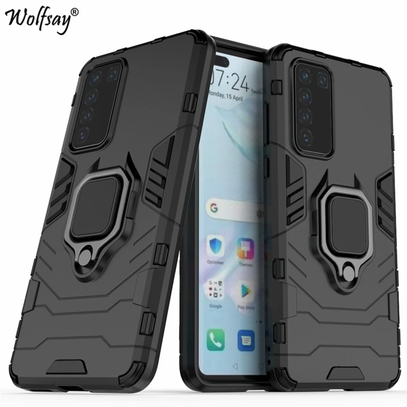For Huawei P40 5G Case Shockproof Armor Silicone Cover Hard Back Phone Case For Huawei P40 5G Protective Cover For Huawei P40 5G