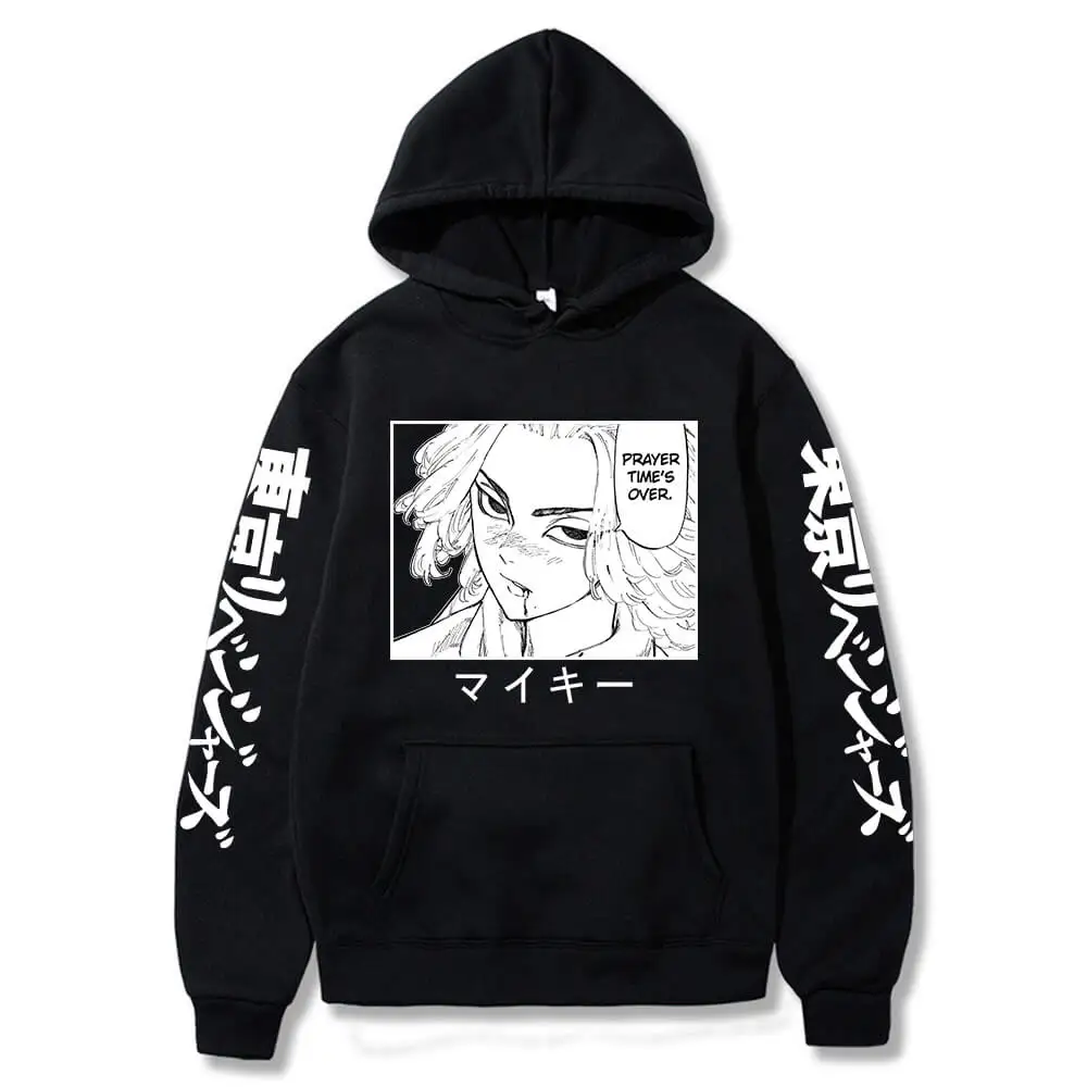 

Толстовка с капюшоном с принтом Токио, с длинным рукавом