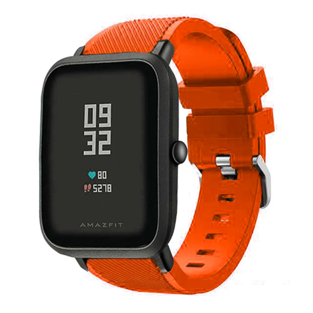 

Ремешок силиконовый для часов Huami Amazfit GTS 3 GTR 3 pro/Stratos 2/2s 42 мм, 20 мм 22 мм