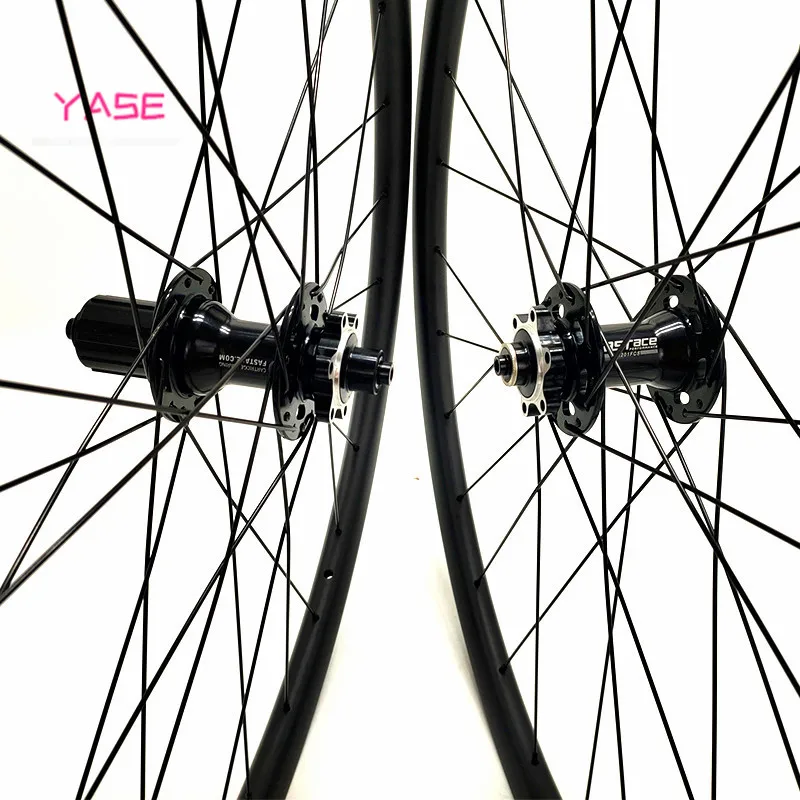 Углеродные Диски mtb колеса 29er 27x25 мм бескамерные велосипеды wheelset FASTace DA 201 QR 100X9mm 135x9