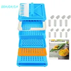 Размер 0001, инструмент для наполнения капсул, 100 отверстий, пустой наполнитель для капсул с тампоновым инструментом, порошковый наполнитель, таблетки, разветвители