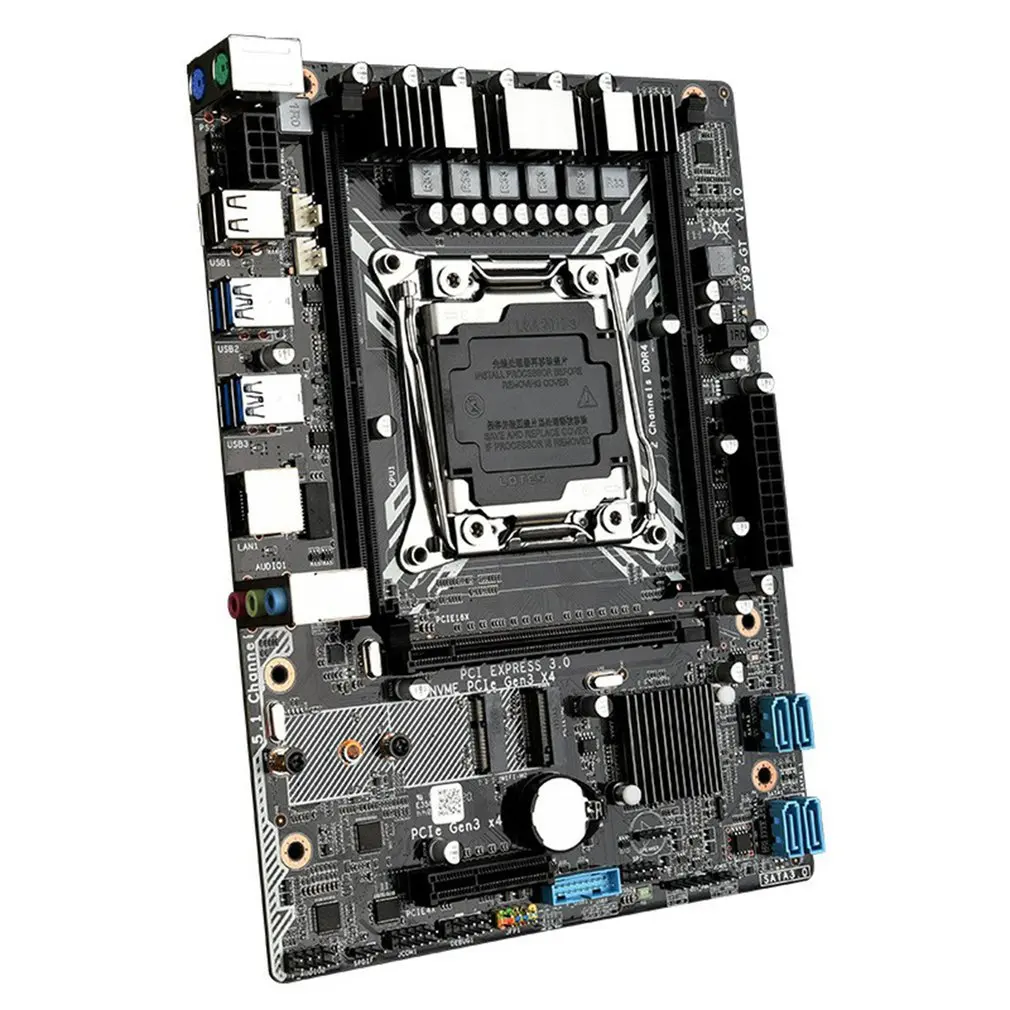 

Комплект материнской платы X99 GT с Xeon E5 2620V3, LGA2011-3 процессор USB3.0 NVME M.2 SSD, материнская плата с поддержкой Wi-Fi DDR4 ECC REG RAM