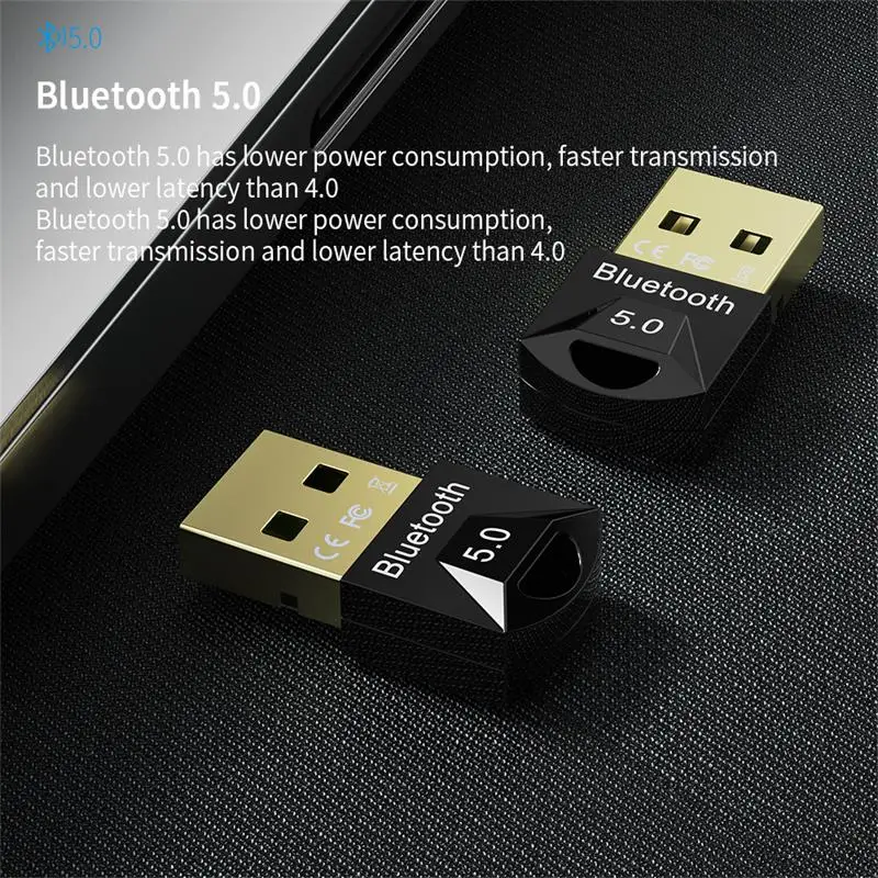 USB-адаптер Bluetooth 5 0 приемник Realtek 8761 беспроводной Bluetooth-Ключ 4 музыкальный