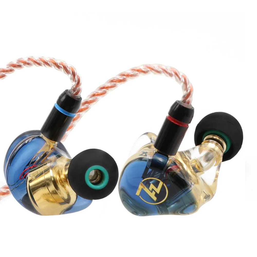 7HZ i 77 Динамический драйвер HiFi в наушники вкладыши Наушники IEMs со съемной MMCX