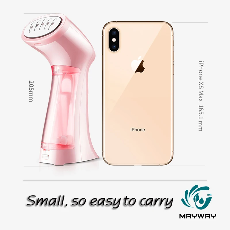 Mini Portable Steam Iron Handheld Garment Steamer For Clothes Brush Generator Ironing Travel for Home | Бытовая техника
