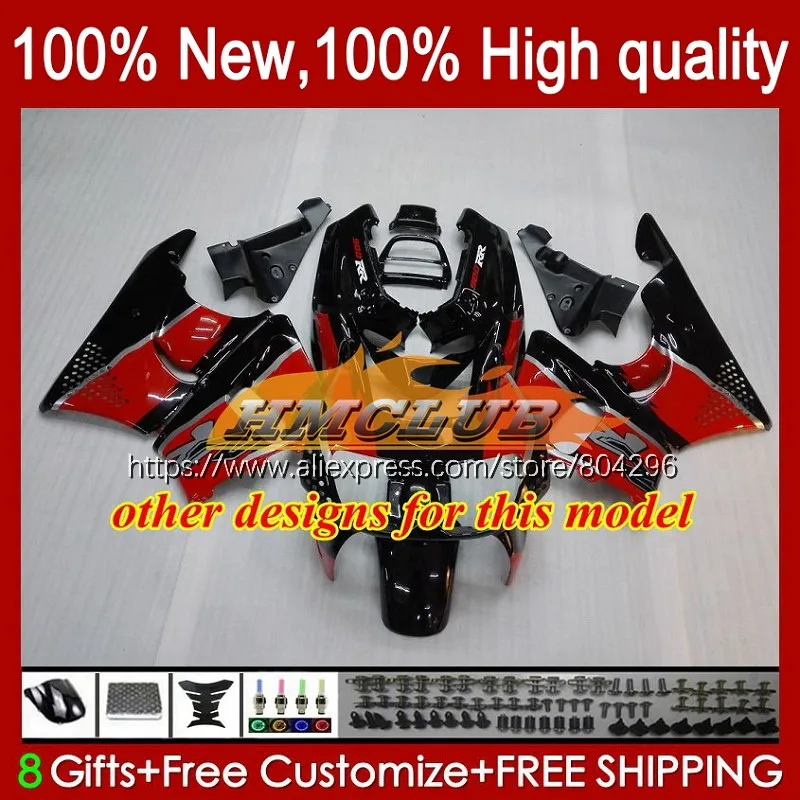 Корпус обтекателя для HONDA CBR 893RR CBR900 CBR893 RR серебристо-черный 7No.9 CBR893RR 89 90 91 92 93 CBR900RR