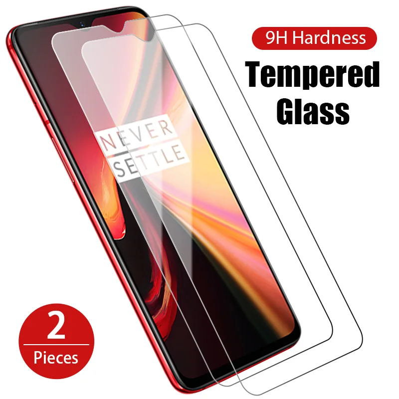 Цельнокроеное платье/2 шт. закаленное стекло для one plus 8T Экран протектор Oneplus 3 3t 5 6