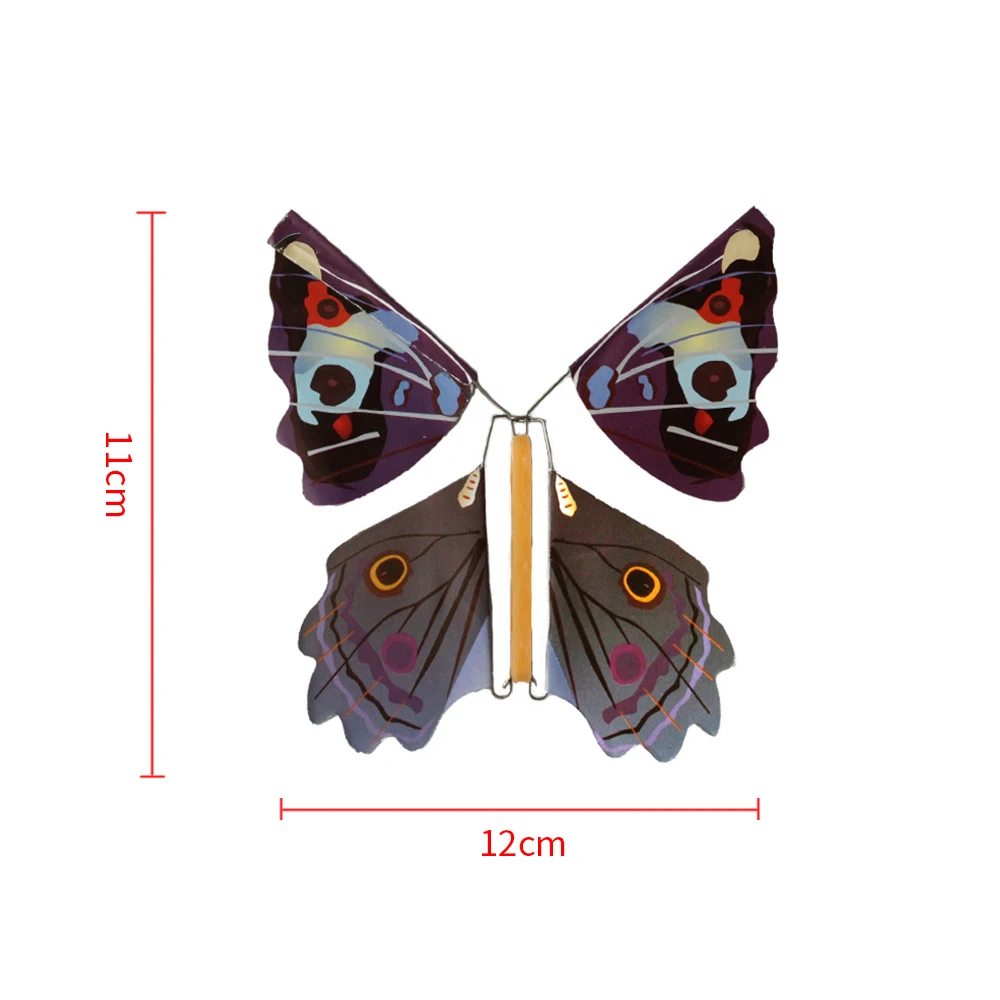 5 шт. Волшебная бабочка Летающая карта игрушка с пустыми руками Свадебные
