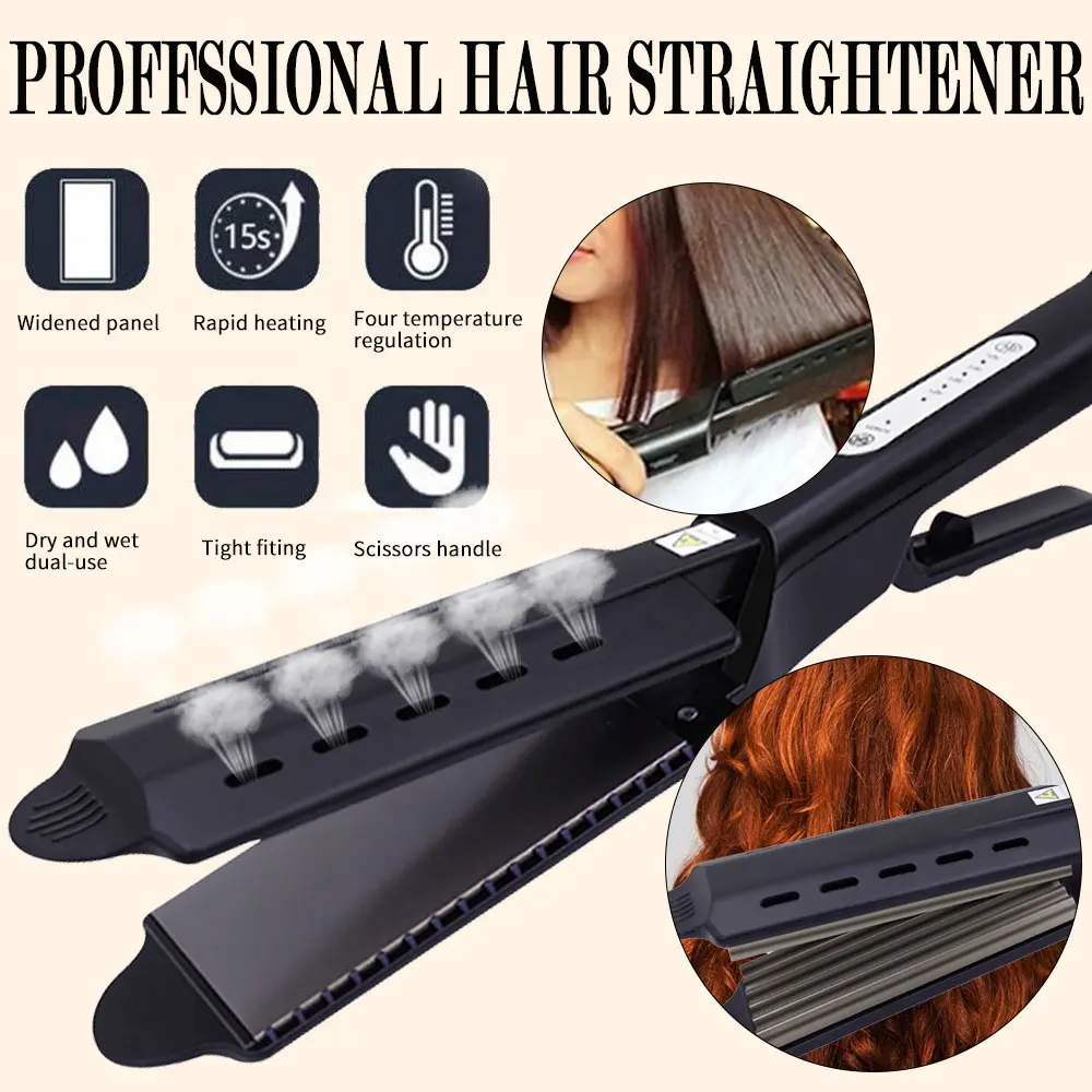 Турмалиновый ионный Выпрямитель для волос выпрямитель из титана