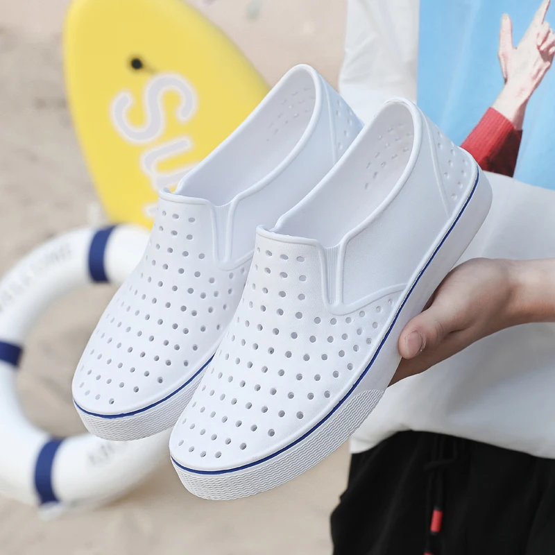 

Мужские сандалии 2020, летние шлепанцы, шлепанцы, Мужская Уличная пляжная повседневная обувь, однотонные сандалии унисекс, обувь для воды, ...