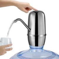 automatic portable mini water dispensers water pump dispenser usb charging energy cold drinking bottle switch double pump