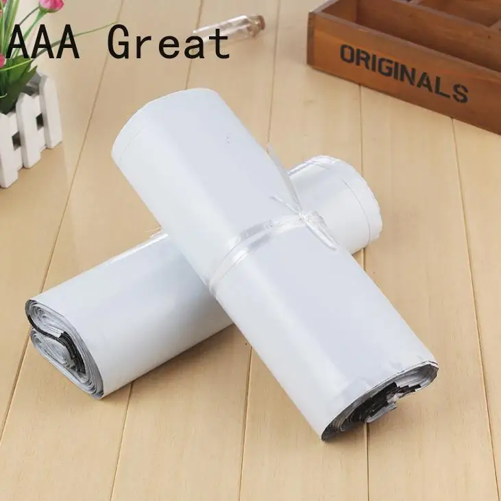 100 шт./лот Новая сумка высококачественные белые Самоуплотняющиеся почтовые