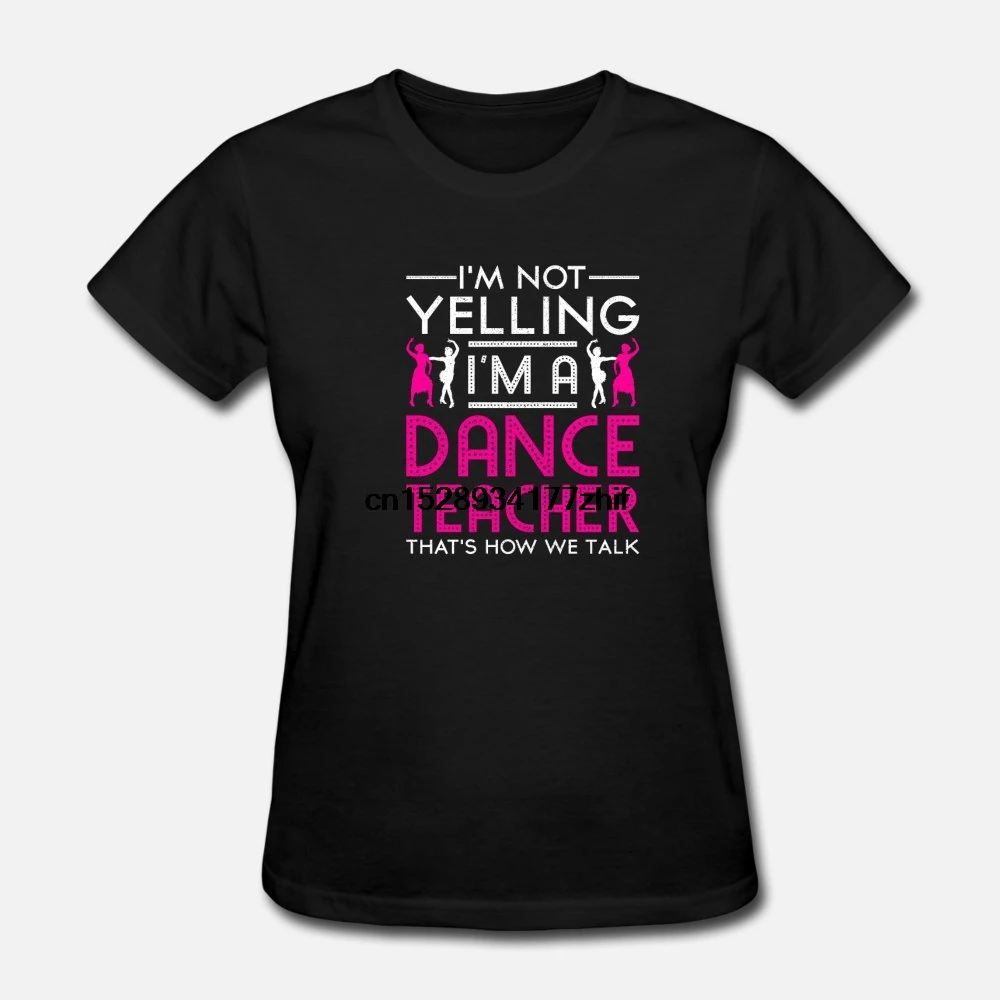 Мужская футболка Im A Dance Teacher подарок (1) Футболки женские-футболка | одежда