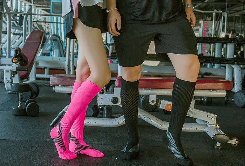Brothock Spot Marathon носки для спорта на открытом воздухе чулки предотвращают варикозное расширение вен взрослых бегущие Компрессионные носки давления
