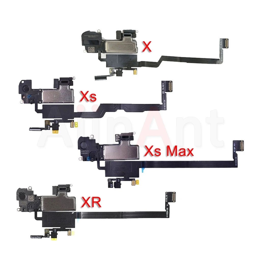 Светильник близость сенсор Ушной Динамик Flex для iPhone X Xs Max XR наушники Звук Динамик гибкий кабель в сборе