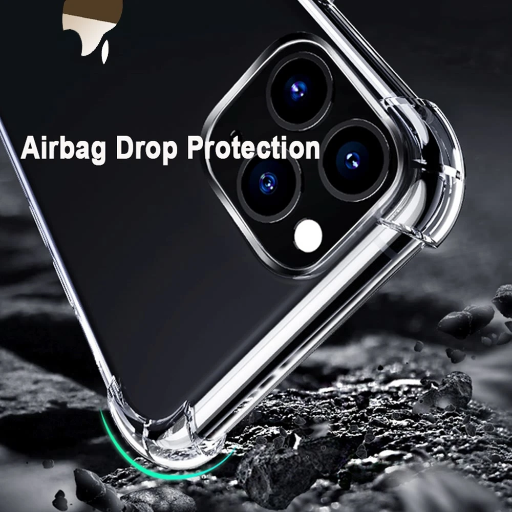 Противоударный Ультратонкий Прозрачный чехол LAPOPNUT для телефона IPhone 11 Pro Max XR X Xs 8 7