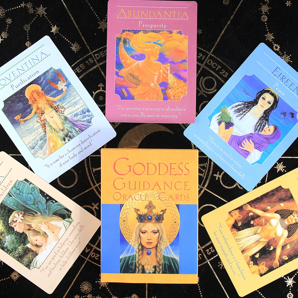 

44 шт., настольные игры для гадания, богини