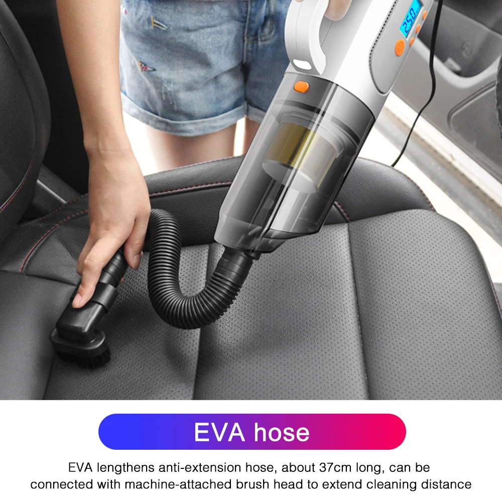 Портативный многофункциональный автоматический автомобильный пылесос ручной 4