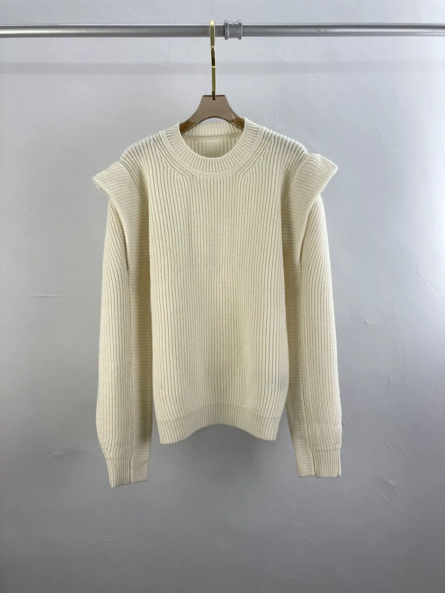 fashion 2021 new ladies long sleeve sexy casual stand shoulder sweater 1127