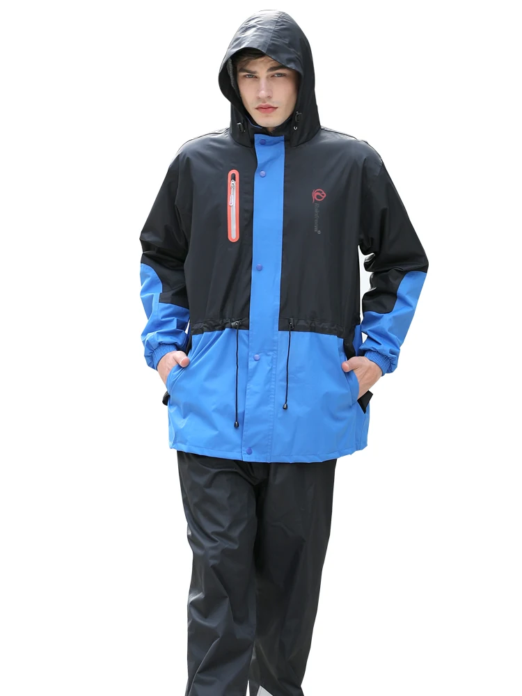

Fishing Travel Waterproof Raincoat Women Camping Impermeable Motorcycle Raining Coat Men Veste Cuir Femme Rain Clothes EA60YY