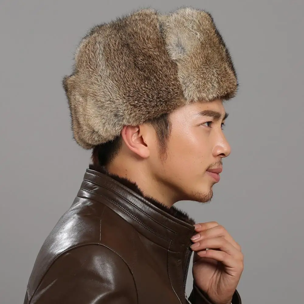 Значок России водонепроницаемая шапка шапки-бомберы Авиатор охотник зимняя