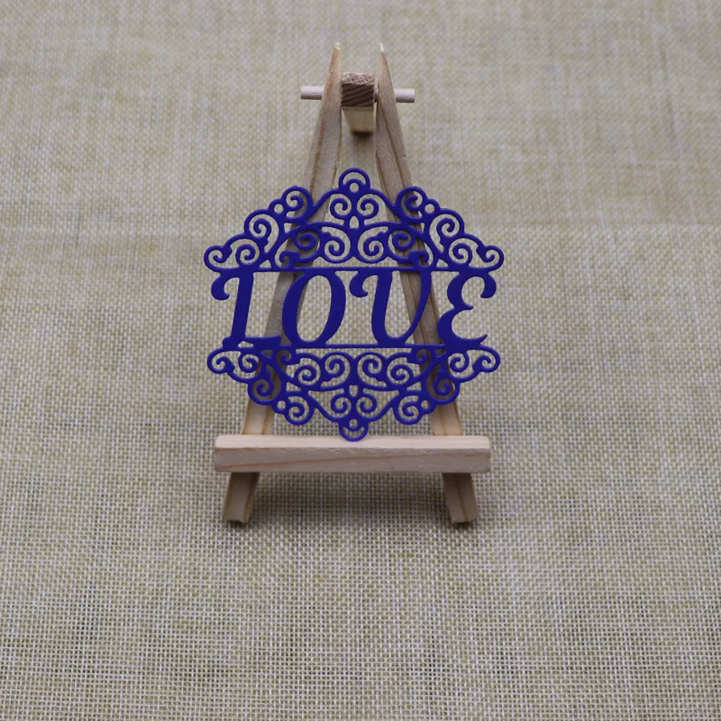 Нестандартные кружевные границы любовь металлические Вырубные штампы трафареты