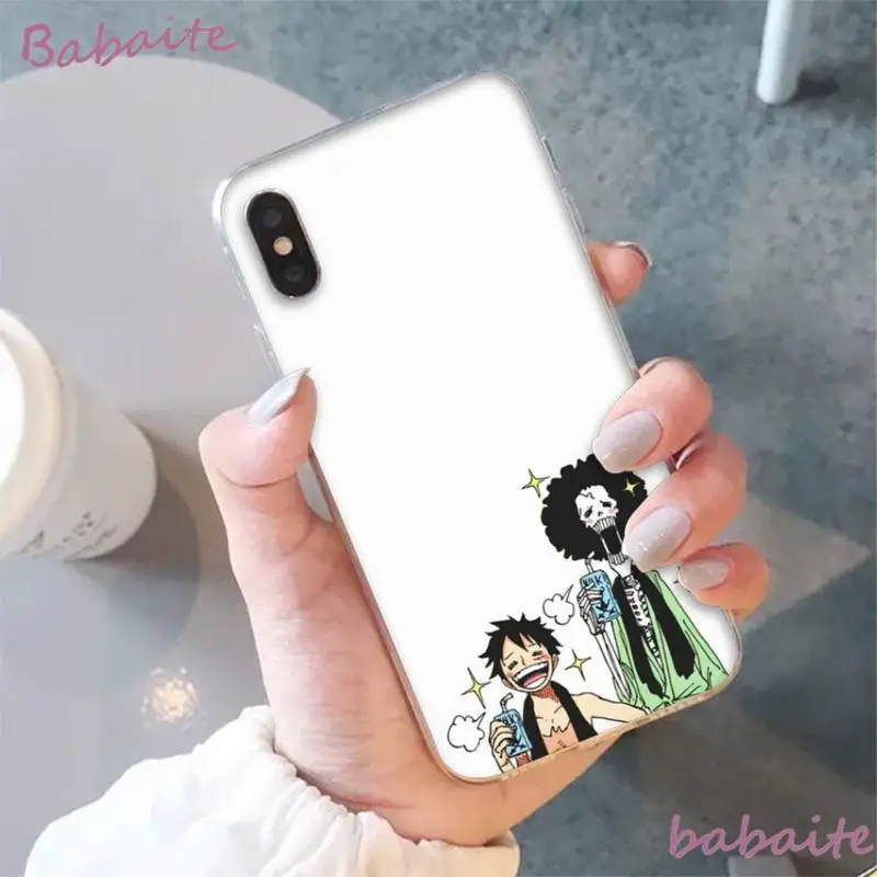 

Babaite anime one piece Phone cover Case fundas for iPhone 12 6 6S Plus 12 pro max case for X XS MAX