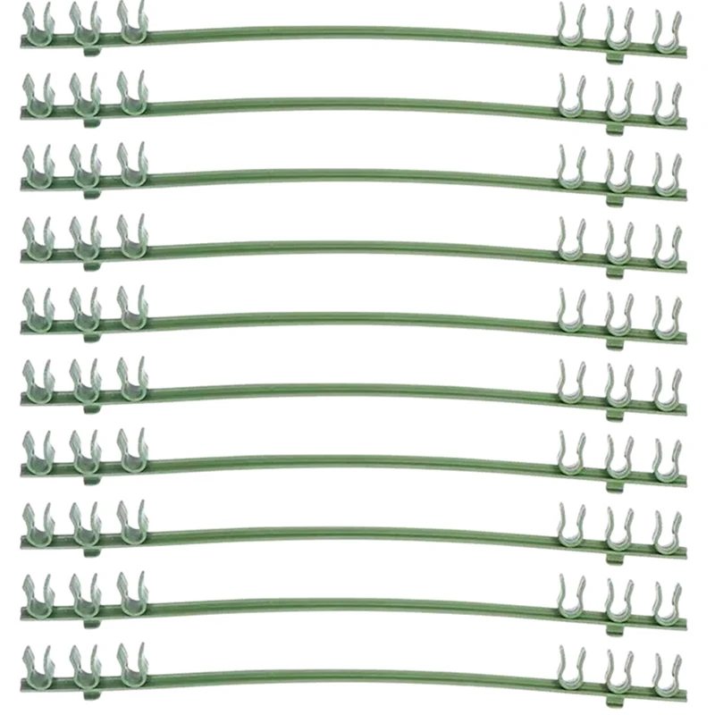 

Cucumber Support Buckle Adjustable Tomato Climbing Vine Plant Trellis Connecting Buckle 50Pcs