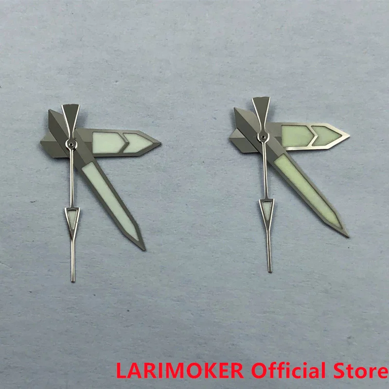 

LARIMOKER Men See Pointer the Needle Green Glow Jewel Watches Accessories for NH35 NH36 / NH39 Automatic Machinery