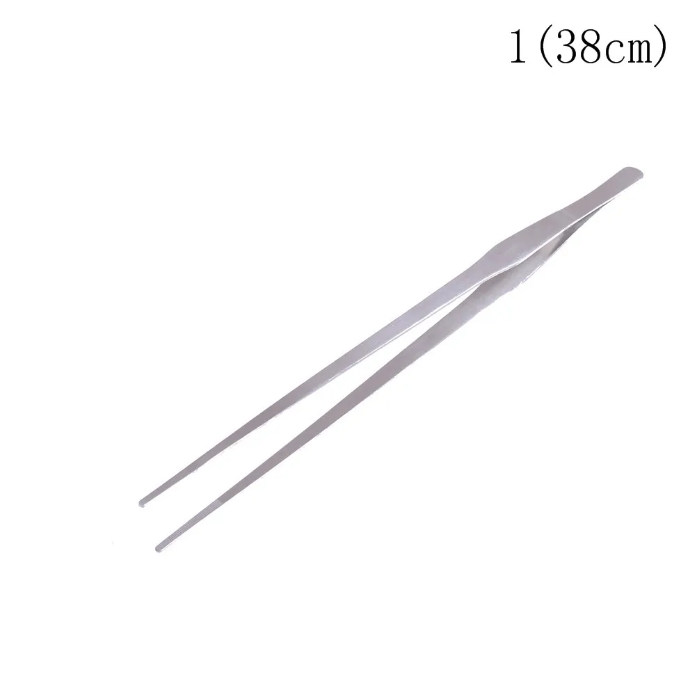 Аквариум бак ПРЯМО КРИВОЙ завод Пинцет длинные щипцы Нержавеющая сталь растений